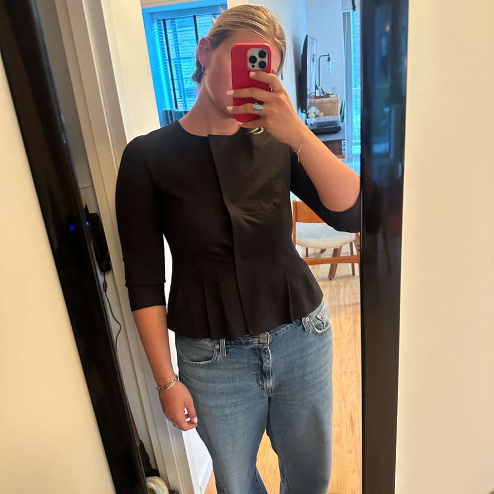 Jcrew Peplum Blazer